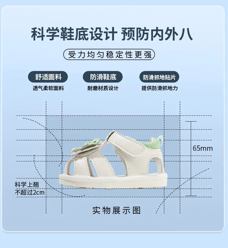 Summer New Baby Boy Sandals, Screaming Shoes, Boys, Infants, One-Year-Old Babies, Soft-Soled Toddler Shoes, Women's Summer Models — feature 20