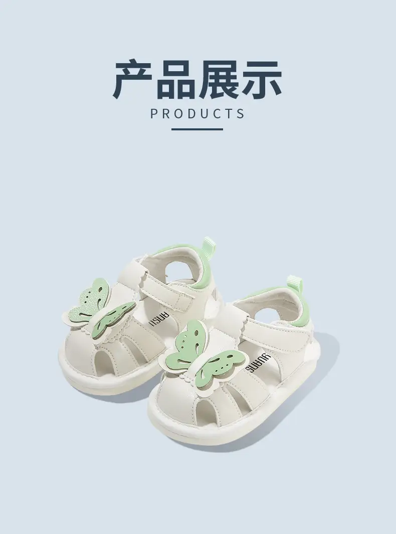 Summer New Baby Boy Sandals, Screaming Shoes, Boys, Infants, One-Year-Old Babies, Soft-Soled Toddler Shoes, Women's Summer Models — feature 21