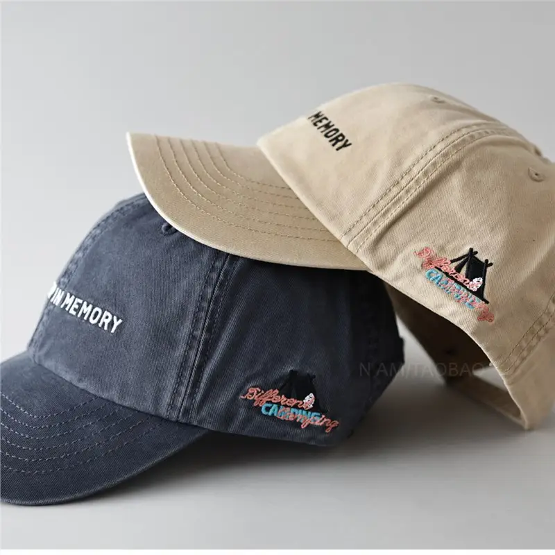 Duckbill Cap "Droopin Memory" Beige Unisex - Image 10