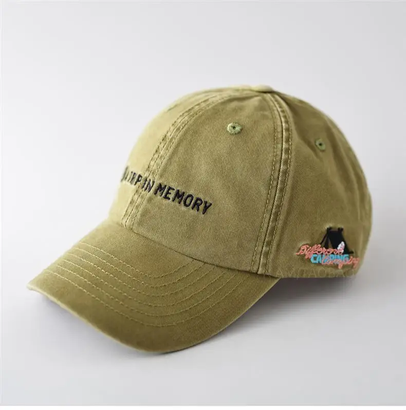 Duckbill Cap "Droopin Memory" Beige Unisex — feature 1