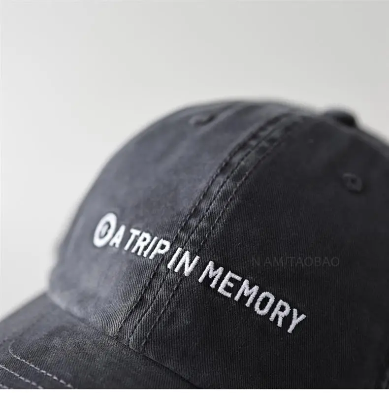 Duckbill Cap "Droopin Memory" Beige Unisex — feature 12