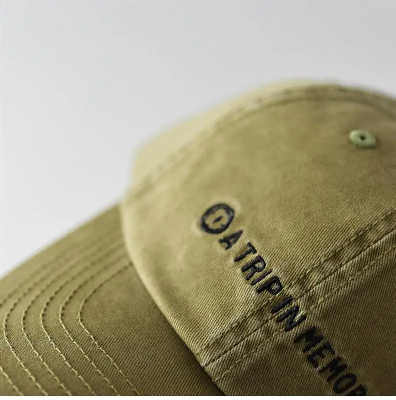 Duckbill Cap "Droopin Memory" Beige Unisex — feature 15