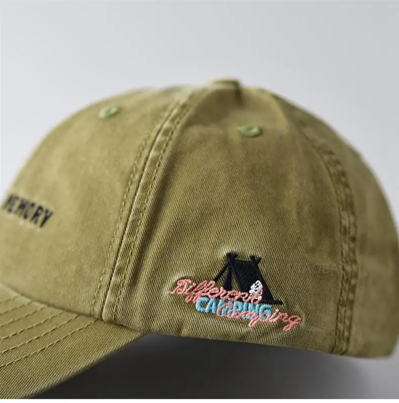 Duckbill Cap "Droopin Memory" Beige Unisex — feature 16