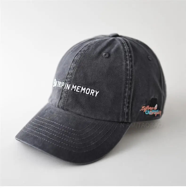Duckbill Cap "Droopin Memory" Beige Unisex — feature 2