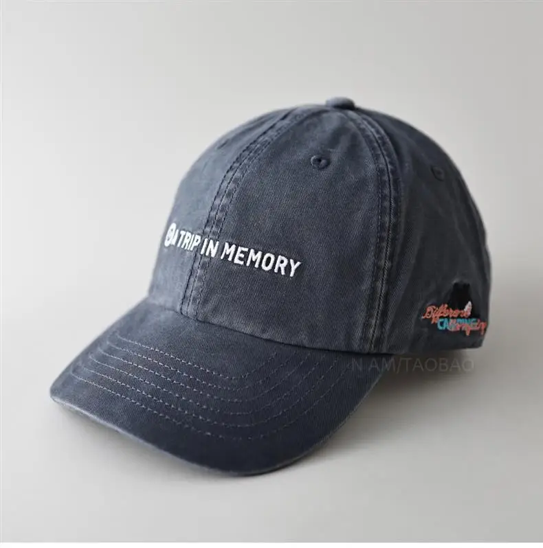 Duckbill Cap "Droopin Memory" Beige Unisex — feature 5