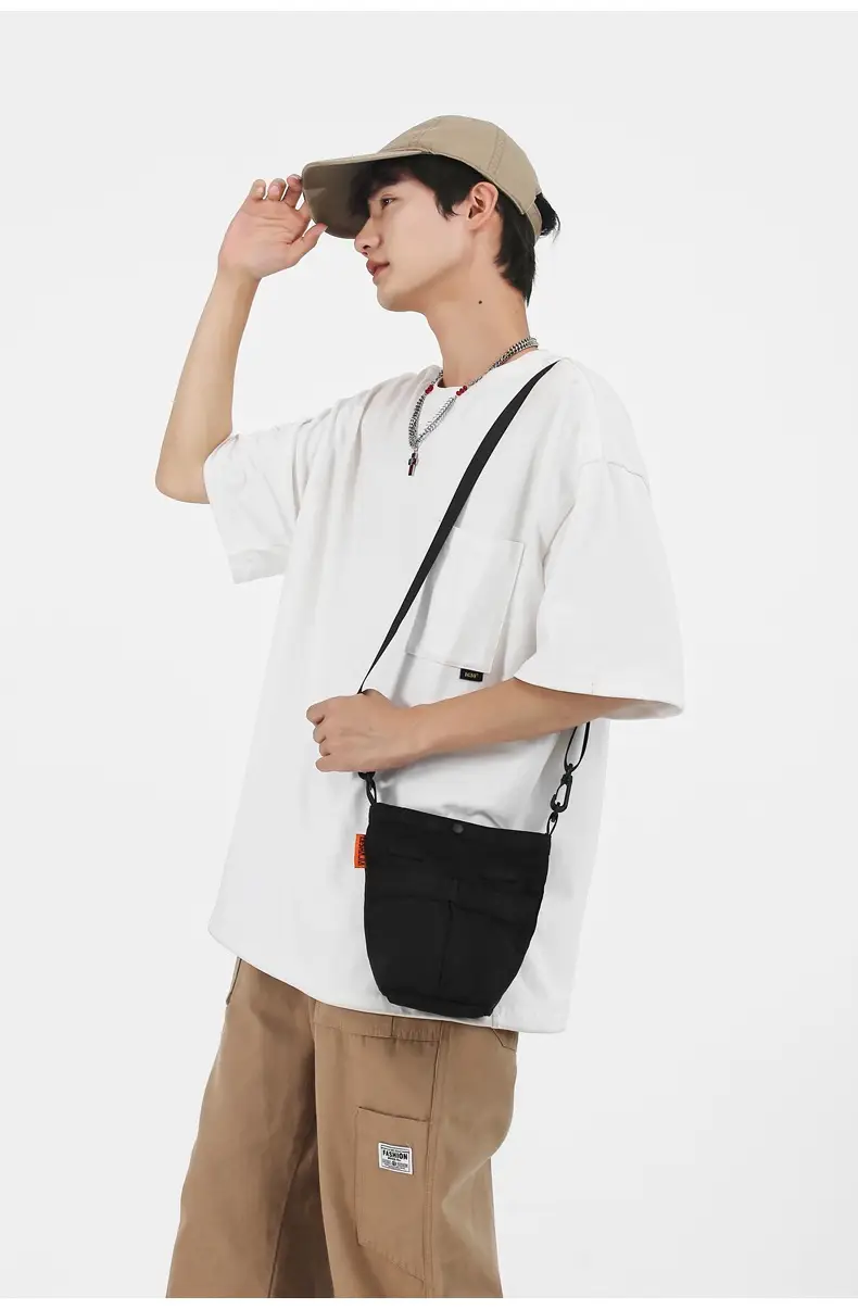 Women Pink Nylon Crossbody Bag 2025 Commuter Bucket — feature 19