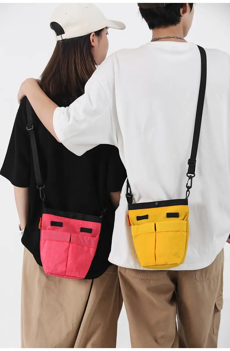 Women Pink Nylon Crossbody Bag 2025 Commuter Bucket — feature 21