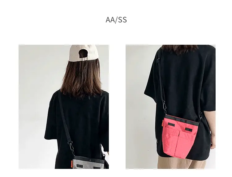 Women Pink Nylon Crossbody Bag 2025 Commuter Bucket — feature 5