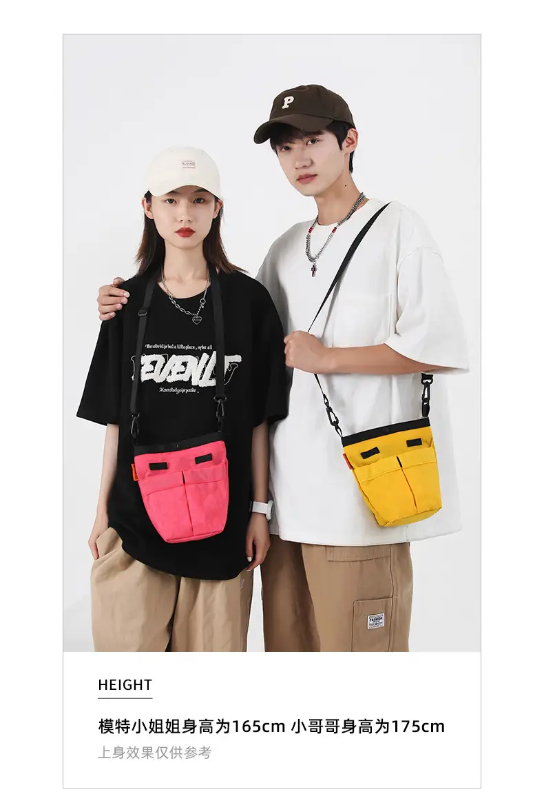 Women Pink Nylon Crossbody Bag 2025 Commuter Bucket — feature 6