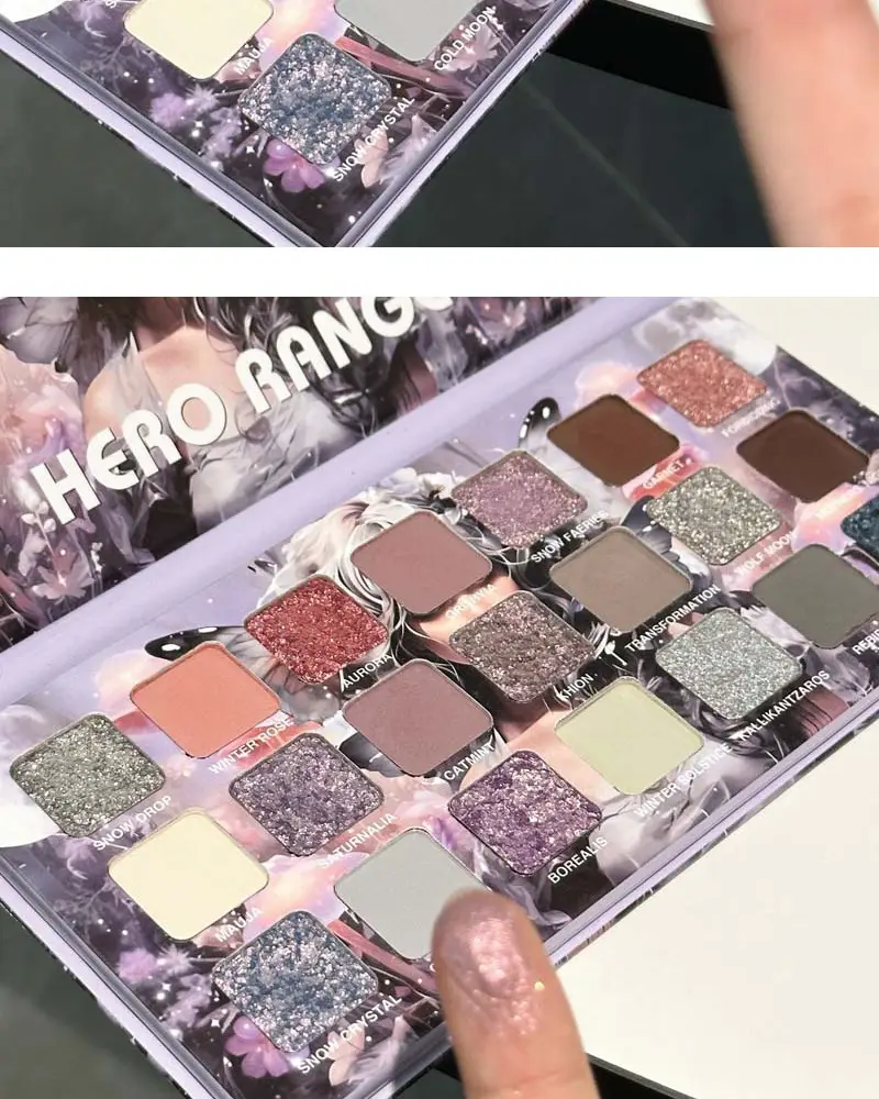 Heritage Eyeshadow Matte Pearlescent Flash Multifunctional 21 Color — feature 10