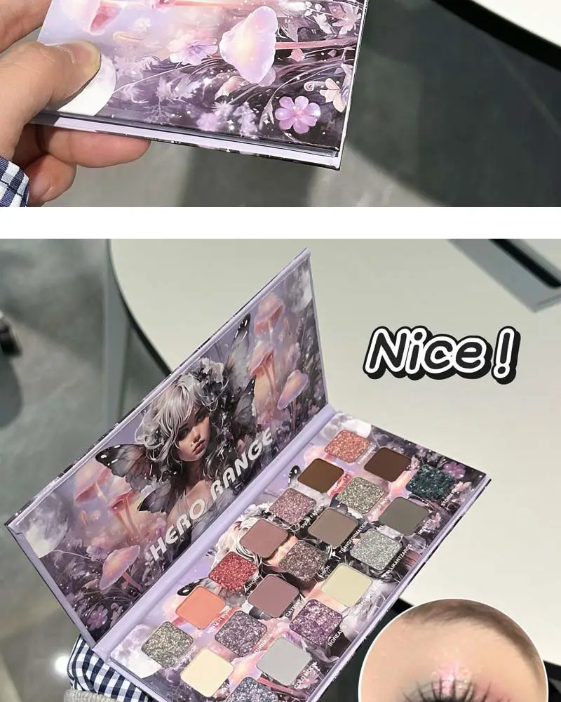 Heritage Eyeshadow Matte Pearlescent Flash Multifunctional 21 Color — feature 15