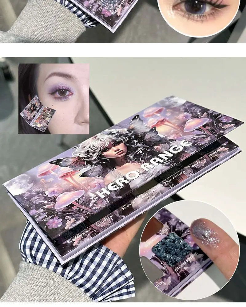 Heritage Eyeshadow Matte Pearlescent Flash Multifunctional 21 Color — feature 16