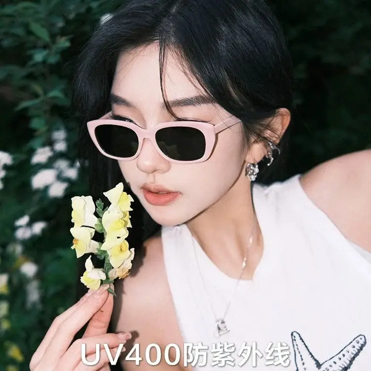 Women Acetate Sunglasses Pink Black Prescription - Image 12