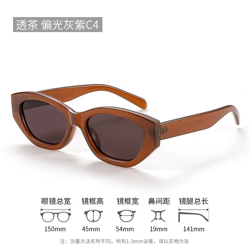 Women Polarized UV400 Sunglasses Black - Image 30