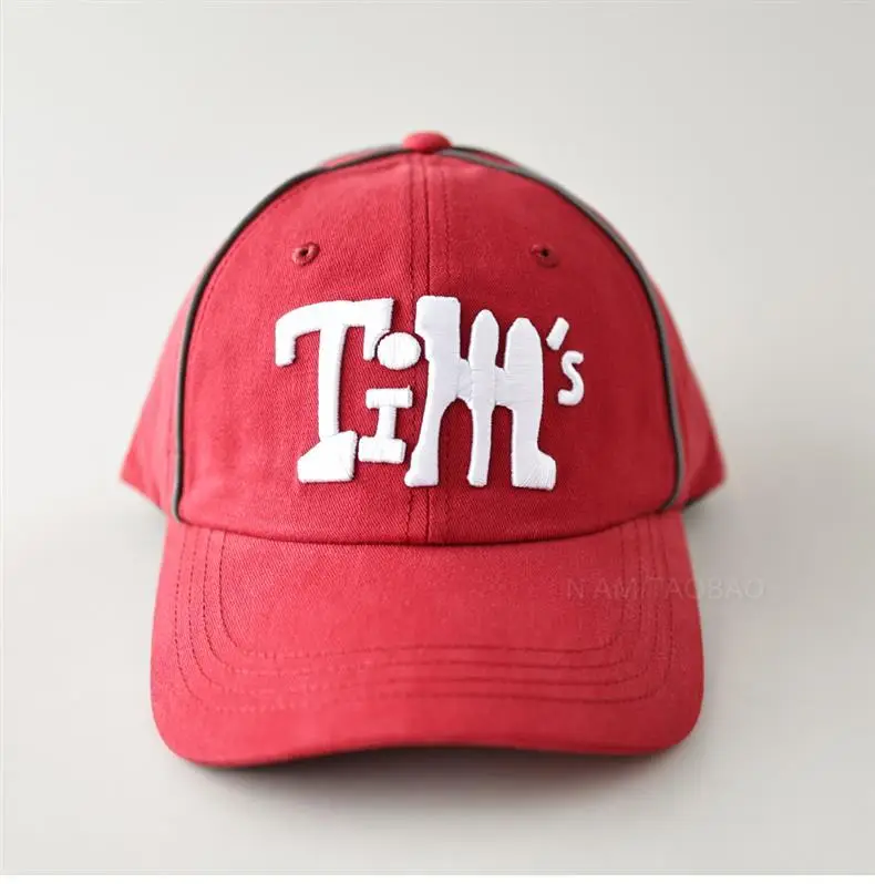 Men Women Contrast Letter Reflective Baseball Cap Black — feature 10