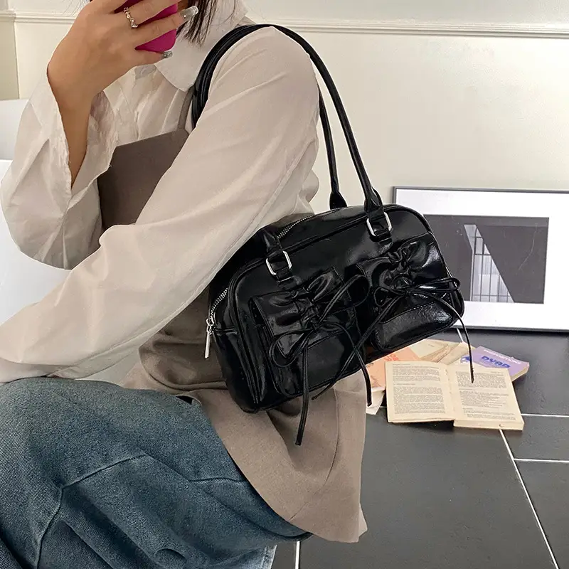 Stylish Brown Shoulder Bag for Women 2025 Spring - Image 9