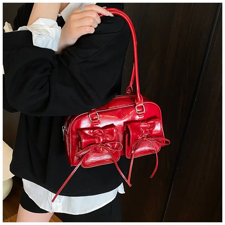 Stylish Brown Shoulder Bag for Women 2025 Spring — feature 12