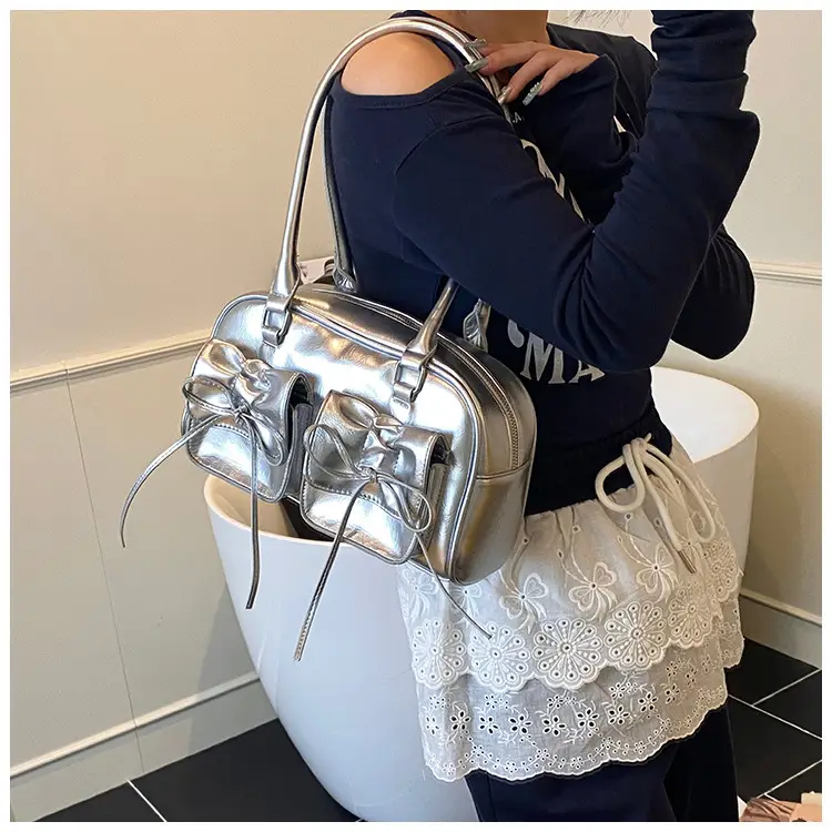 Stylish Brown Shoulder Bag for Women 2025 Spring — feature 17