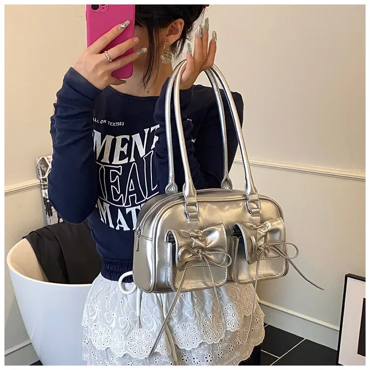 Stylish Brown Shoulder Bag for Women 2025 Spring — feature 19
