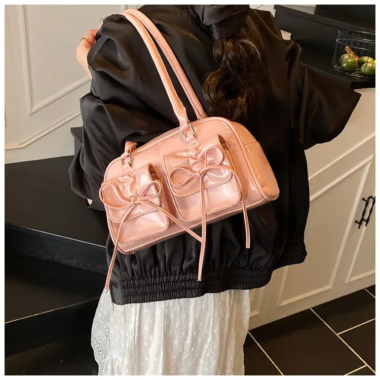 Stylish Brown Shoulder Bag for Women 2025 Spring — feature 5