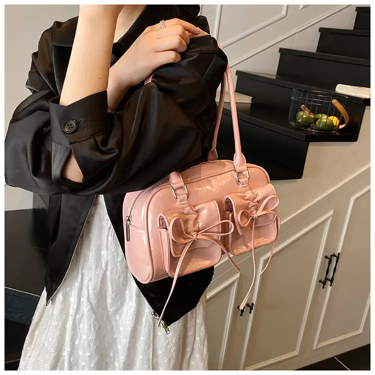 Stylish Brown Shoulder Bag for Women 2025 Spring — feature 6
