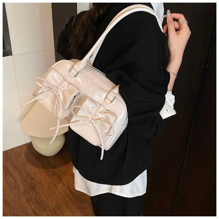 Stylish Brown Shoulder Bag for Women 2025 Spring — feature 9