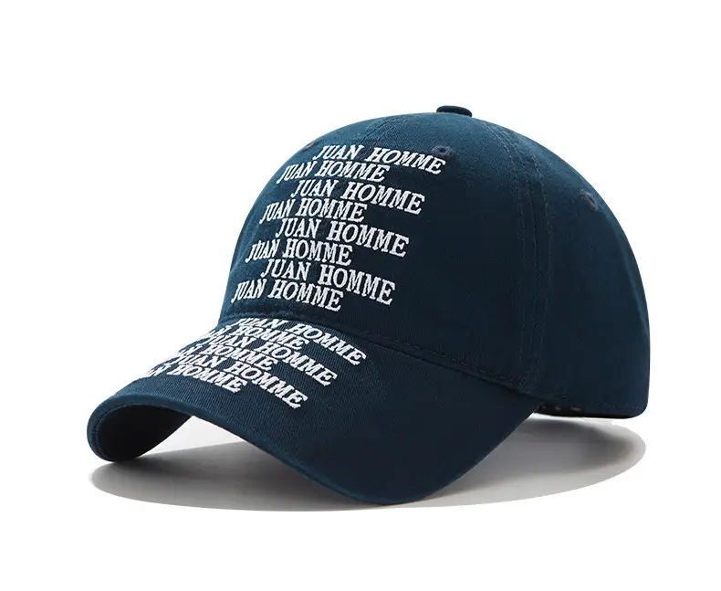 Juan Home Me Blue Baseball Cap with Multi-Letter Embroidery — feature 12