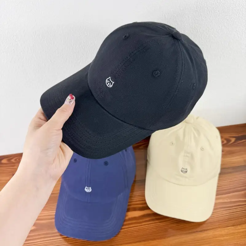 Women Men Baseball Cap Summer Navy Embroidered — feature 2