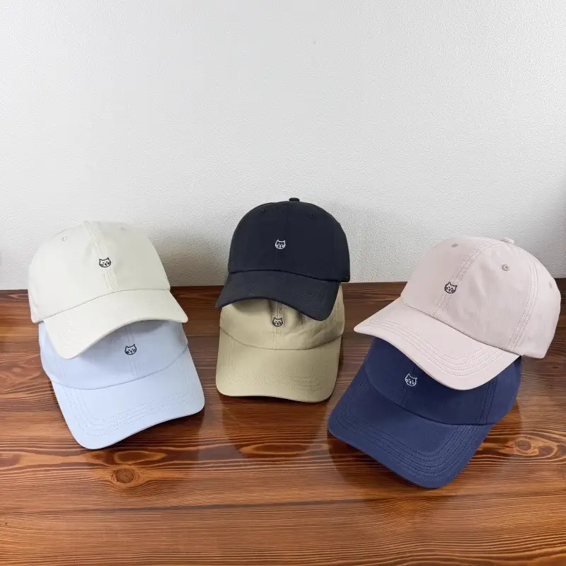 Women Men Baseball Cap Summer Navy Embroidered — feature 5