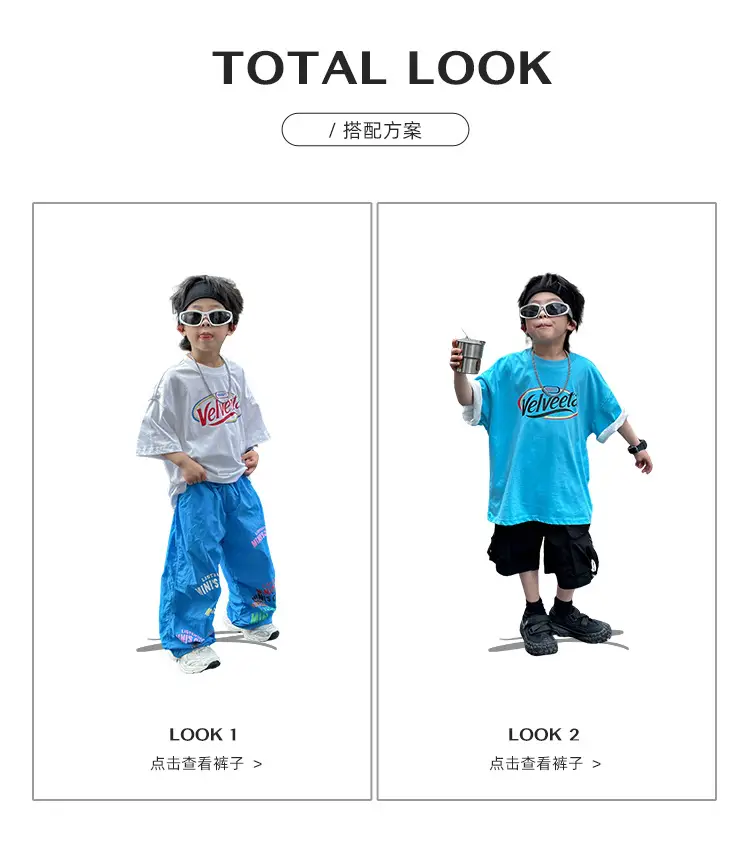 Kids Vodka T-shirt White Blue Summer Wear — feature 2