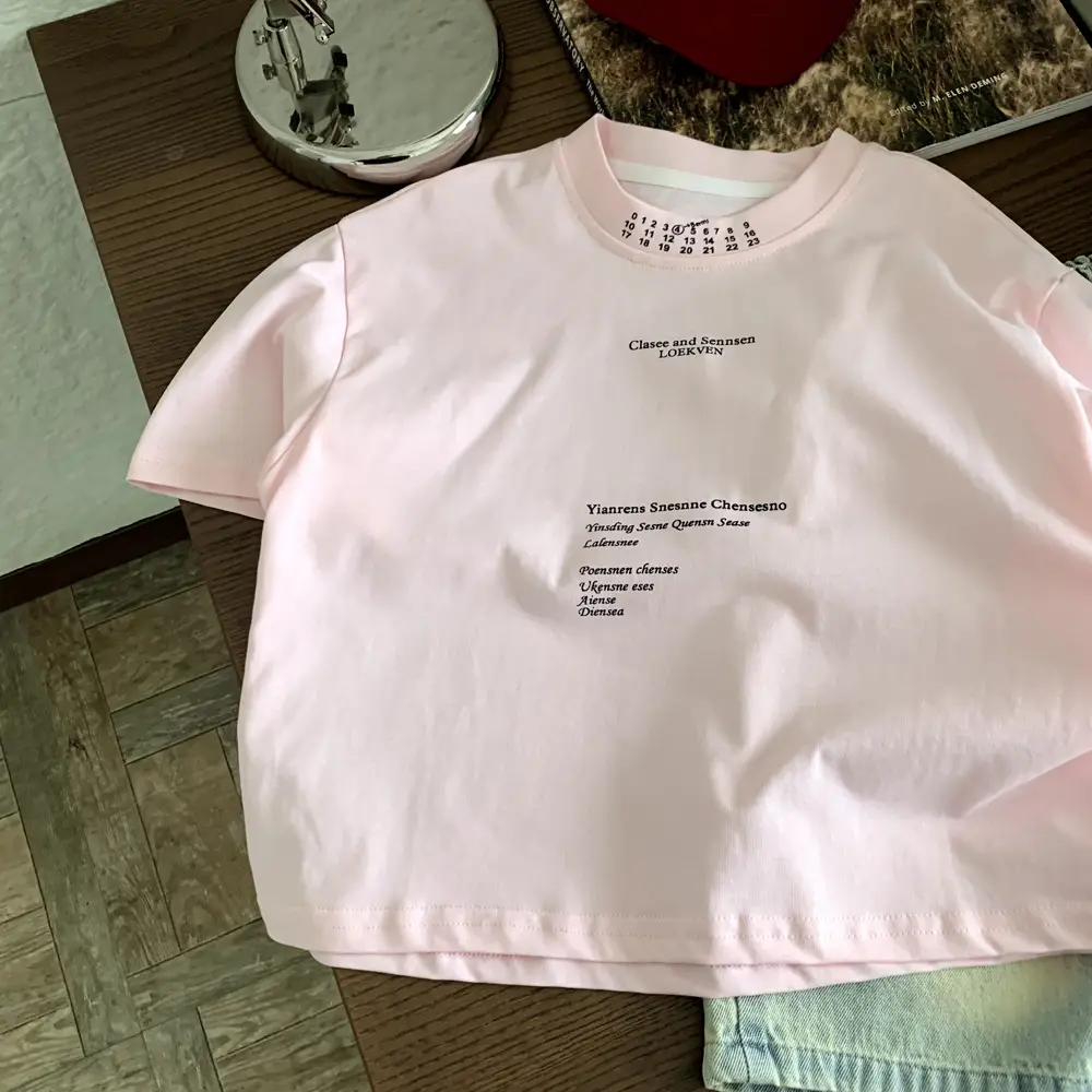 Pink Cotton T-shirt for Boys Summer Dress 2025 — feature 4