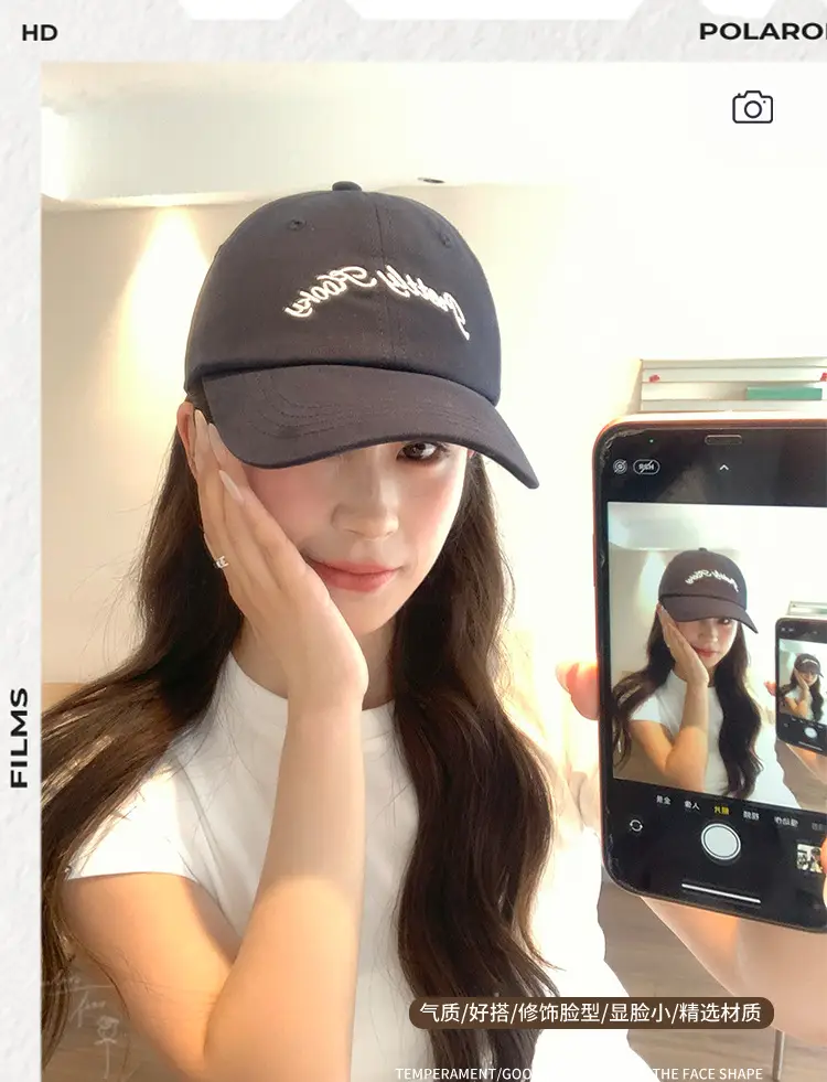 Women Korean Style Bow Tie Baseball Cap — feature 4