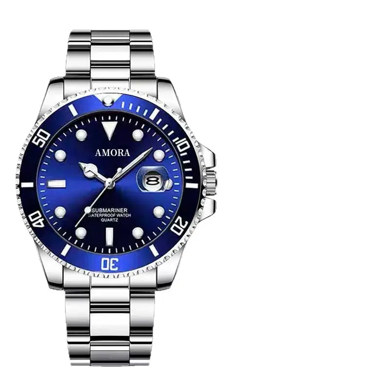 Men's Waterproof Luminous Quartz Watch with Stainless Steel Band - Image 12