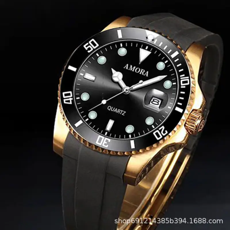 Men's Waterproof Luminous Quartz Watch with Stainless Steel Band - Image 8
