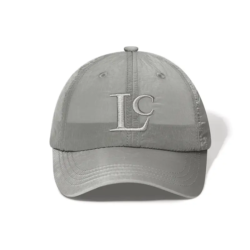 Light Green LC Embroidered Baseball Cap for Men Women - Image 3