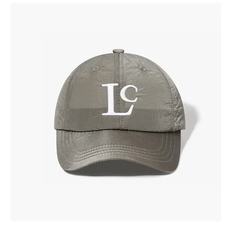 Light Green LC Embroidered Baseball Cap for Men Women — feature 12