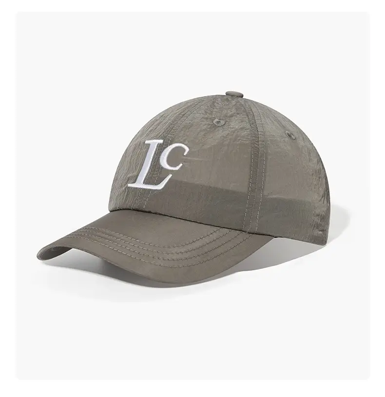 Light Green LC Embroidered Baseball Cap for Men Women — feature 13