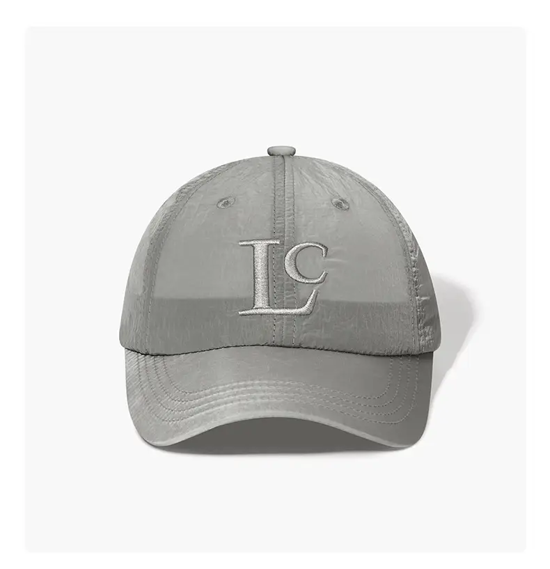 Light Green LC Embroidered Baseball Cap for Men Women — feature 17