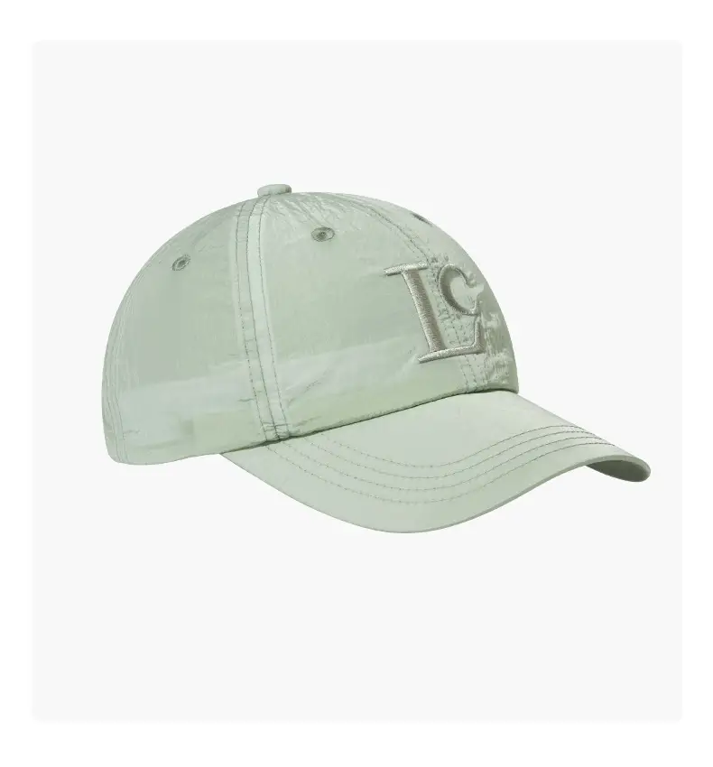 Light Green LC Embroidered Baseball Cap for Men Women — feature 20