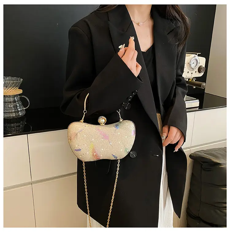 Red Feather Sequin Crossbody Bag for Women 2025 — feature 20