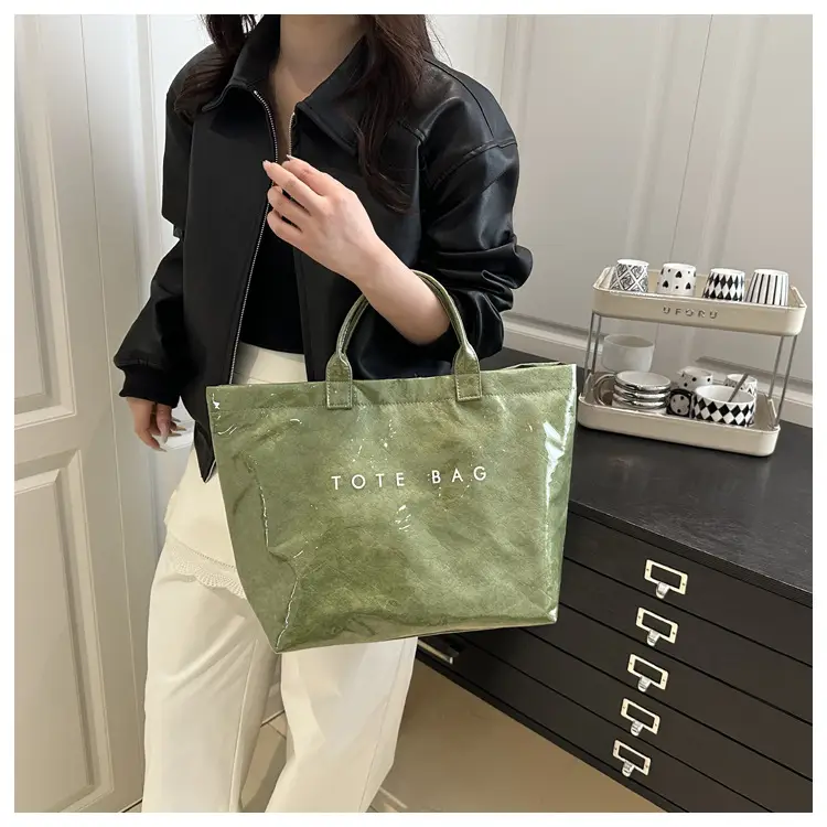 Retro Canvas Tote Bag for Women Large Capacity School Commuter Bag — feature 16