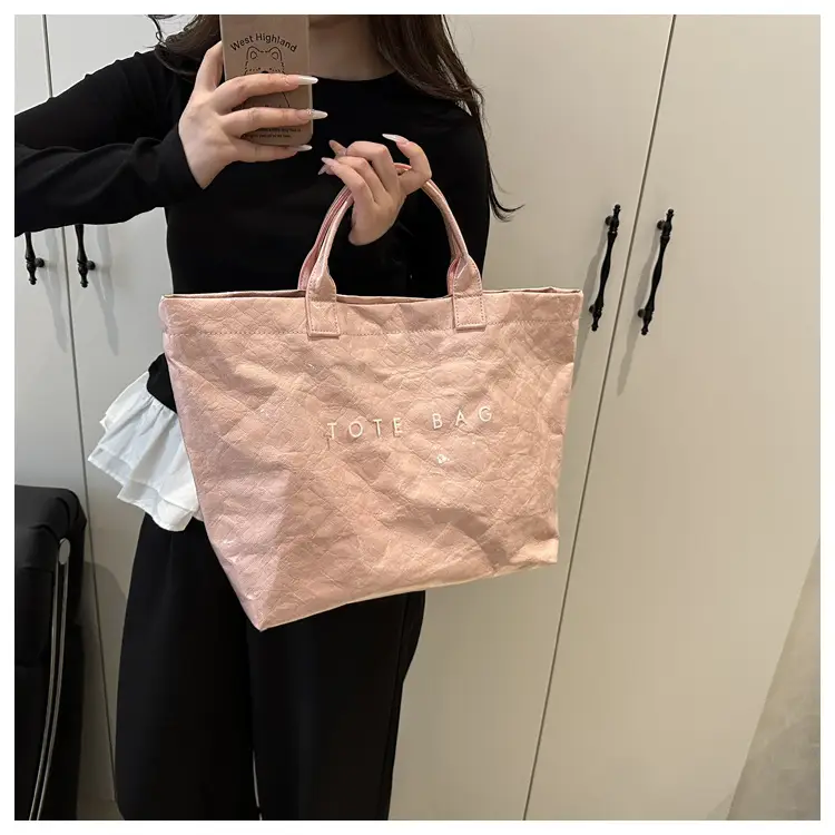 Retro Canvas Tote Bag for Women Large Capacity School Commuter Bag — feature 18