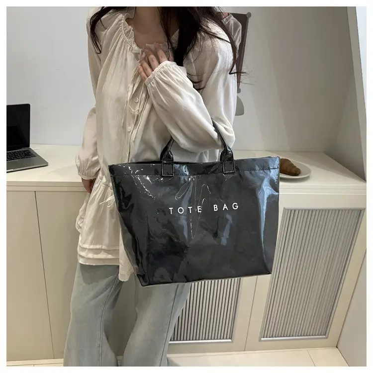 Retro Canvas Tote Bag for Women Large Capacity School Commuter Bag — feature 21