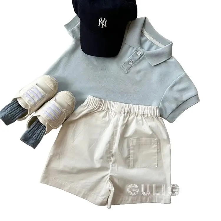 South Korea Boys Summer Casual 4-Piece Suit
