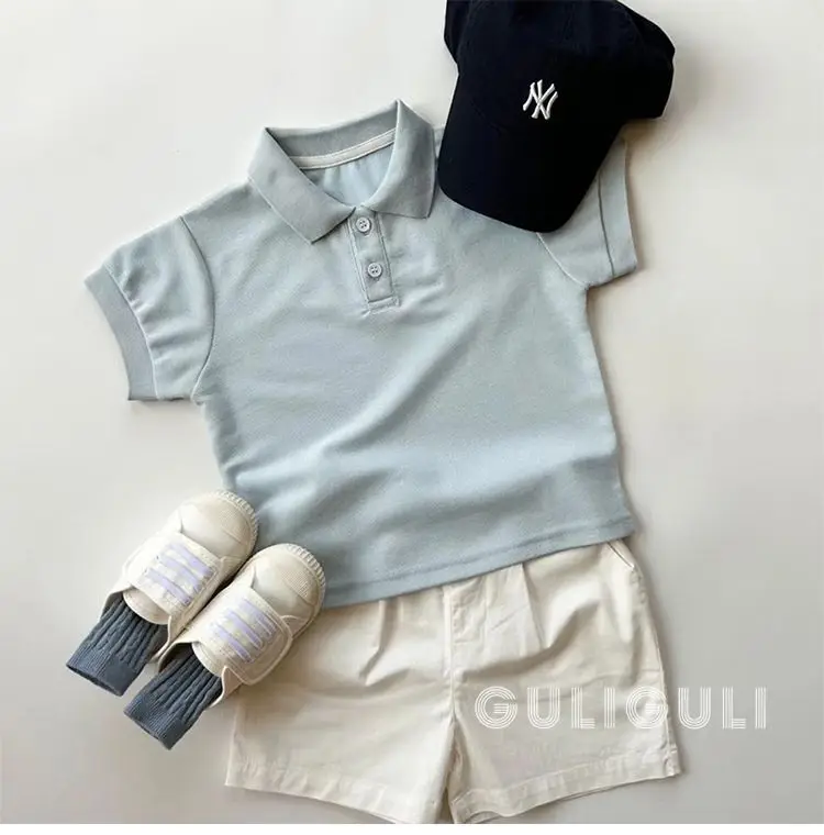 South Korea Boys Summer Casual 4-Piece Suit — feature 7