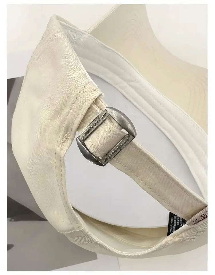 Women's Beige "Explore" Cap with Embroidery — feature 7