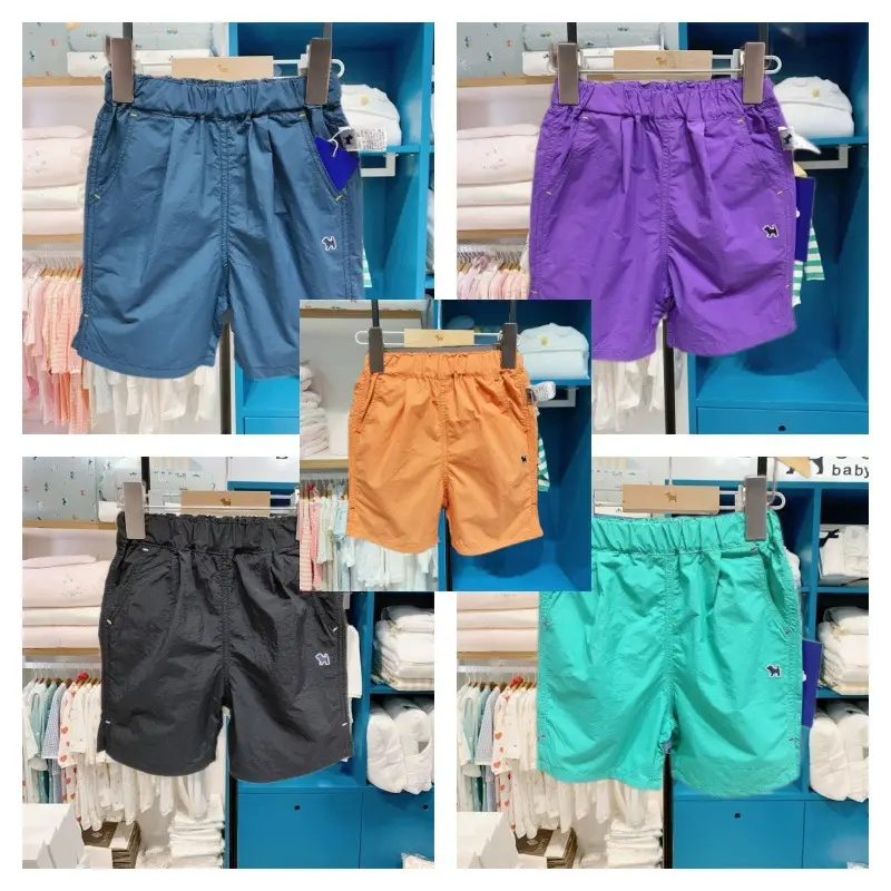 Purple Quick-Dry Shorts for Boys Girls — feature 14