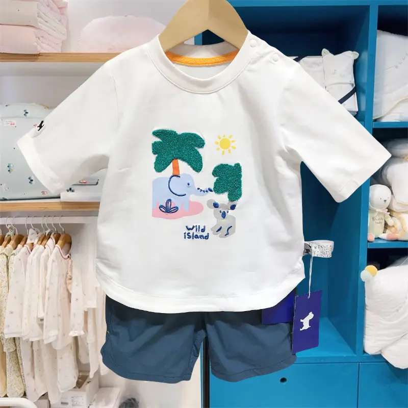 Purple Quick-Dry Shorts for Boys Girls — feature 2