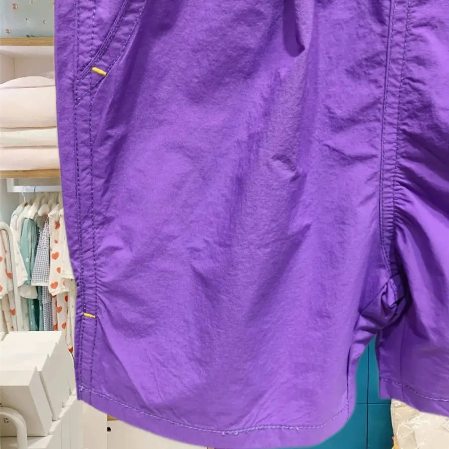 Purple Quick-Dry Shorts for Boys Girls — feature 33