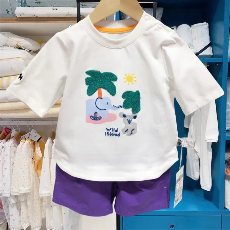 Purple Quick-Dry Shorts for Boys Girls — feature 4